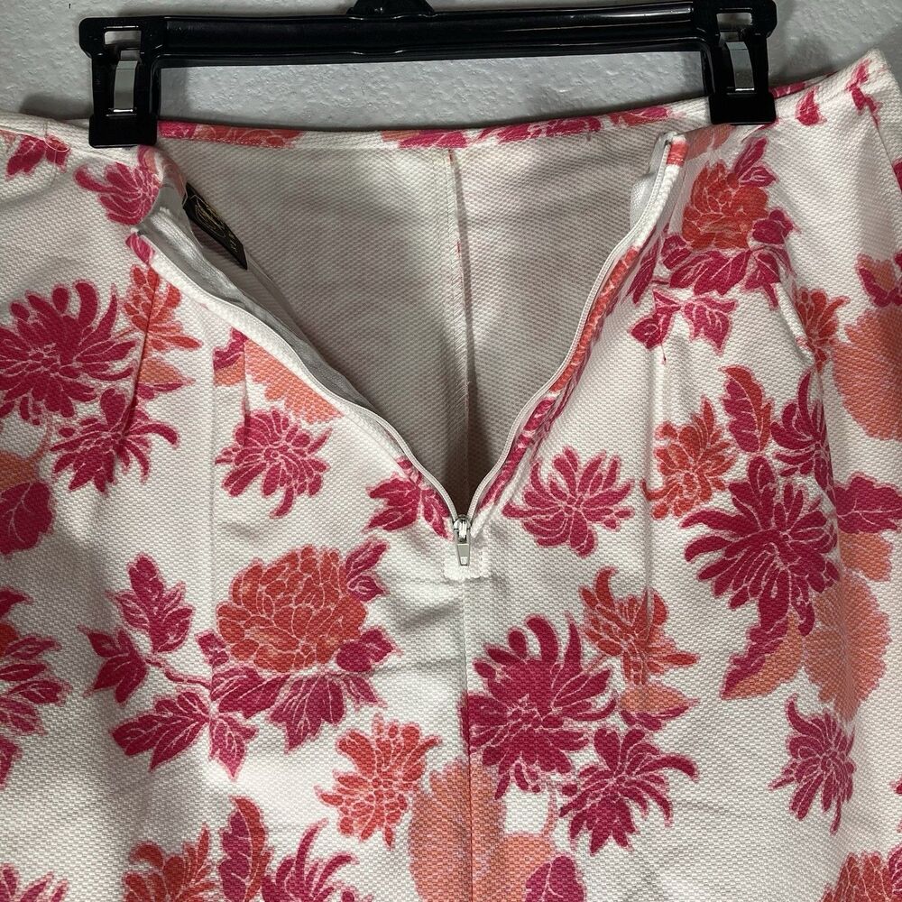 Vintage David Paul Floral Skort Size 10 Pink Floral Lilly Tennis Golf Coastal - Picture 5 of 8
